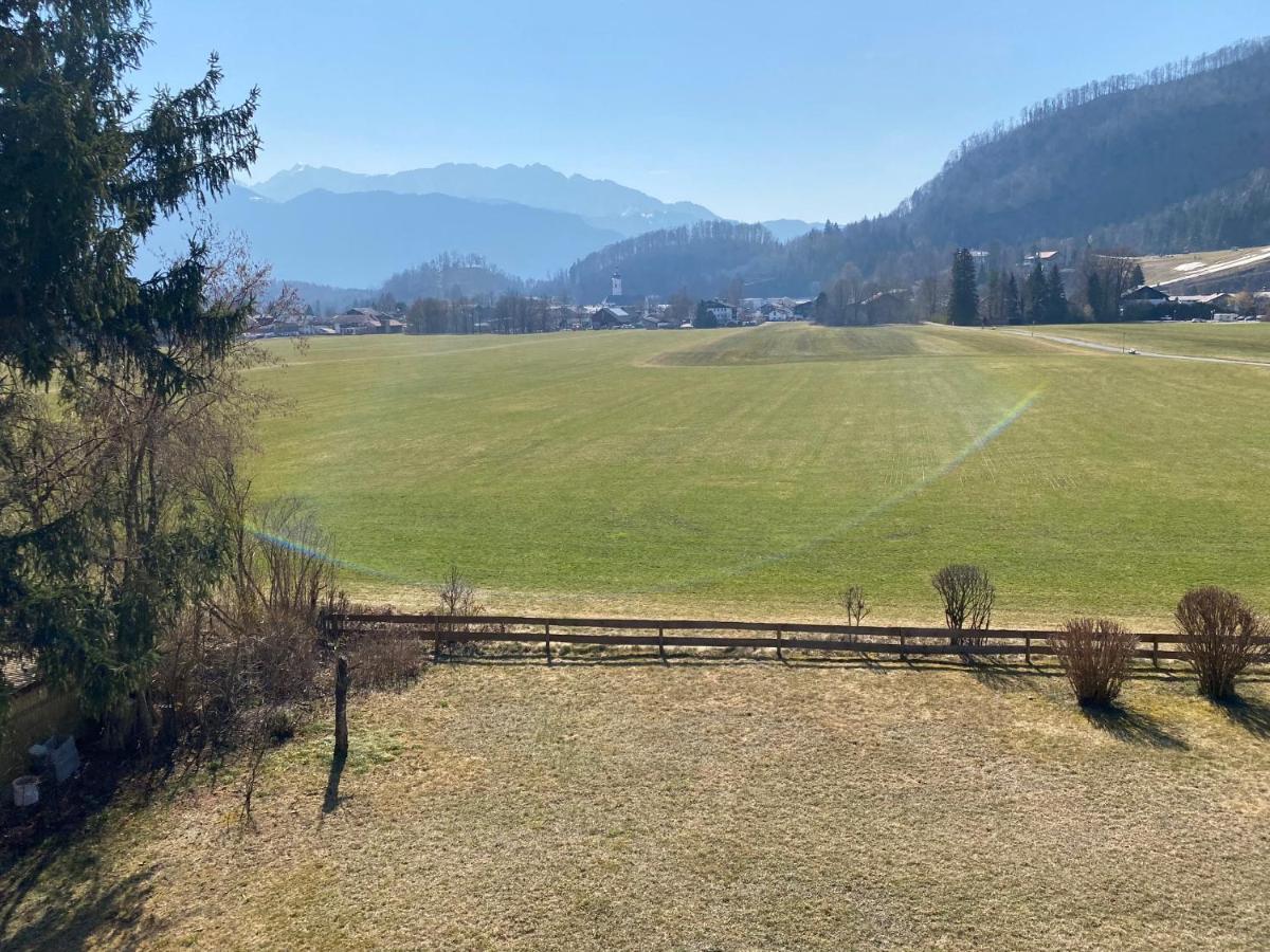 Ferienwohnung Panoramablick - Alpenmagie Suites Oberaudorf Eksteriør billede